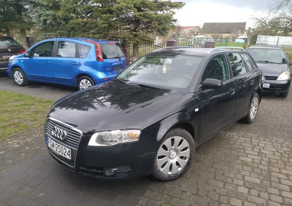 lubuskie Audi A4 cena 18500 przebieg: 166000, rok produkcji 2007 z Wąbrzeźno